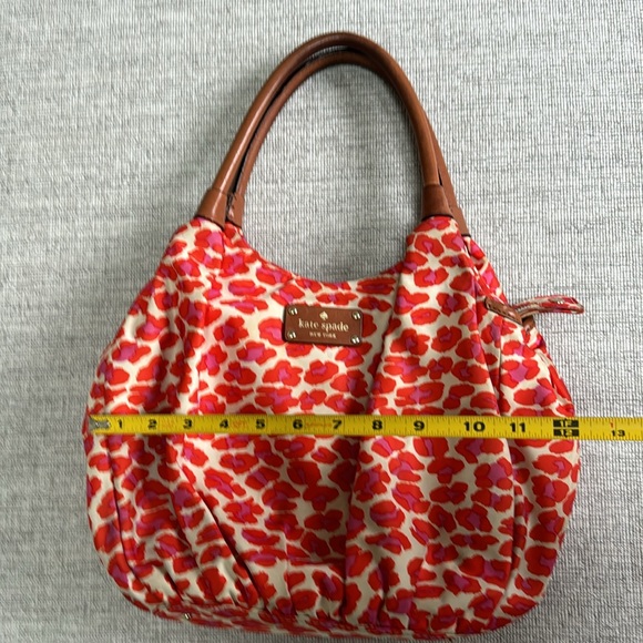 Kate Spade Into the Wild Satchel Purse - Cheetah Print - Picture 14 of 15